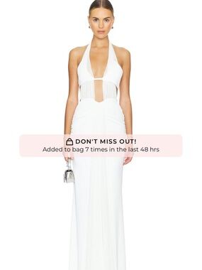 REVOLVE NBD Ilta Maxi Dress in White